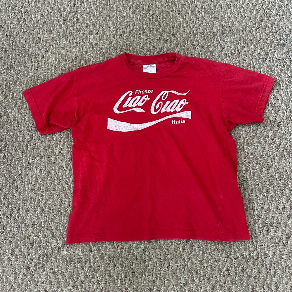 Vintage Italian Coca Cola Shirt